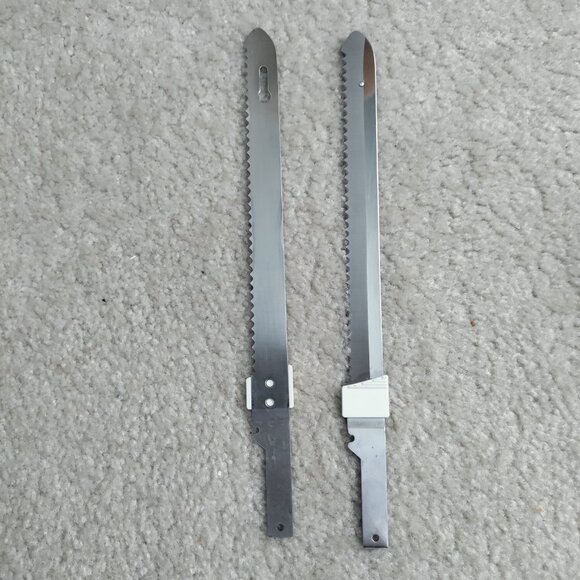 Vintage Magic Hostess Electric Knife 5200 w/Blades. Tested - Works GUC - Picture 5 of 8